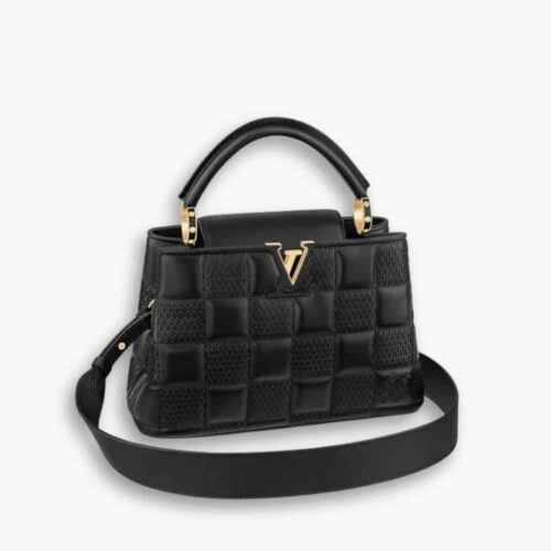 Louis Vuitton Capucines BB Bag Damier Black 27Cm M59225