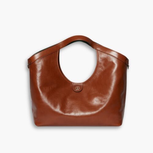Gucci Giglio Large Tote Bag Dark Brown 60Cm 853971 AAF2H 7645