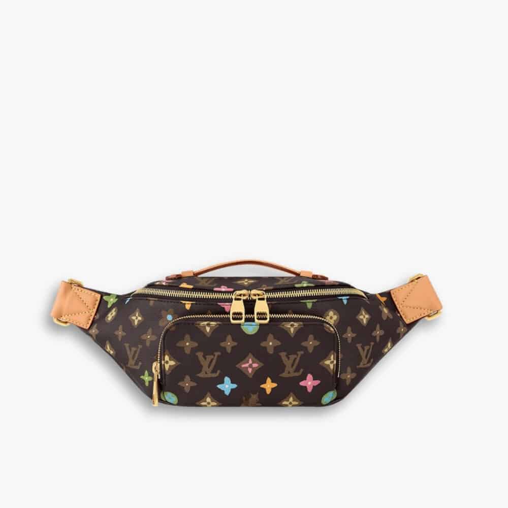 Louis Vuitton Rush Bumbag Craggy Monogram Canvas Chocolate 30Cm M24858