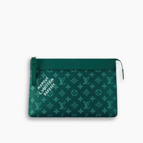Louis Vuitton Pochette Voyage Souple Green 21Cm M12665