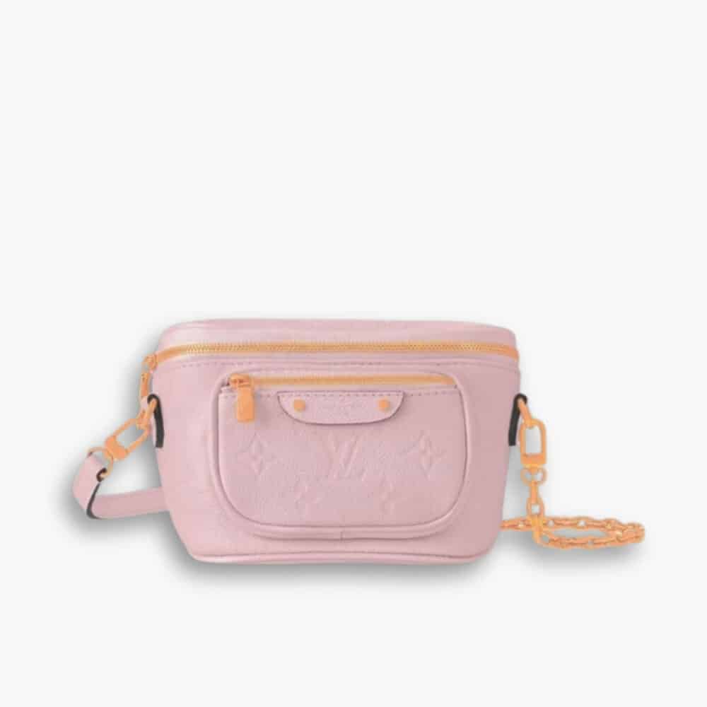 Louis Vuitton Mini Bumbag Bag Pink 17Cm