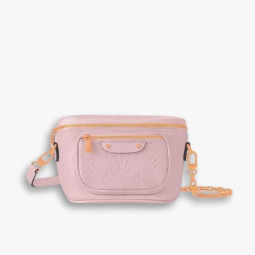 Louis Vuitton Mini Bumbag Bag Pink 17Cm
