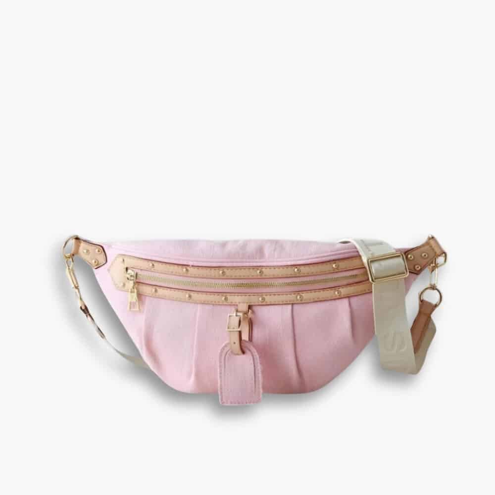 Louis Vuitton Bumbag High Rise Washed Pink 38Cm