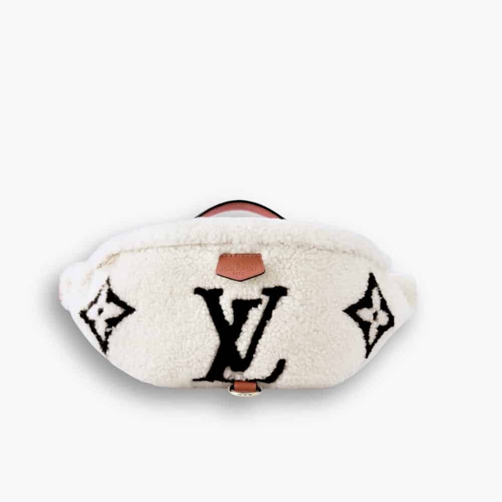 Louis Vuitton Bumbag Teddy Fleece White 38cm M23715