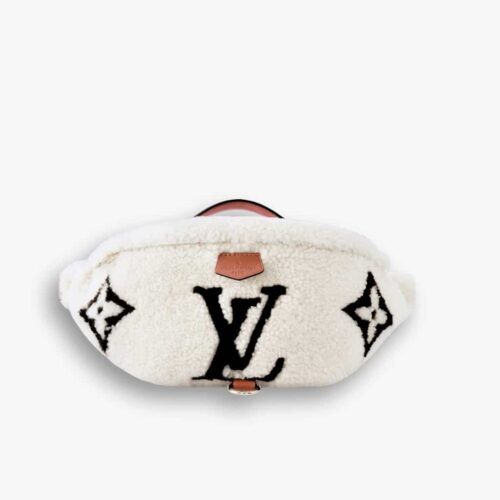 Louis Vuitton Bumbag Teddy Fleece White 38cm M23715