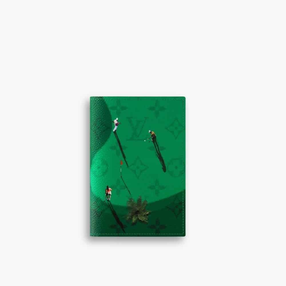 Louis Vuitton Passport Cover Golf Green 14Cm M14875