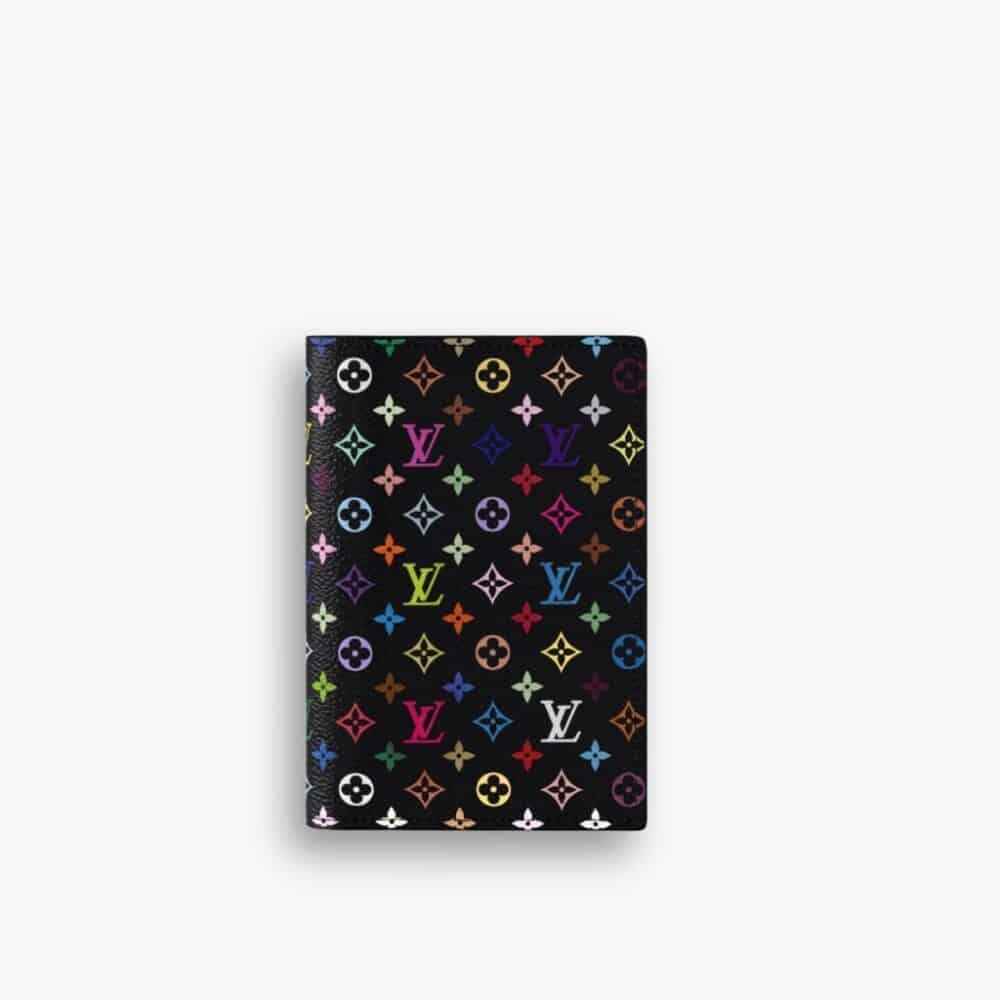 Louis Vuitton LV x TM Passport Cover Multicolored 14Cm M13414