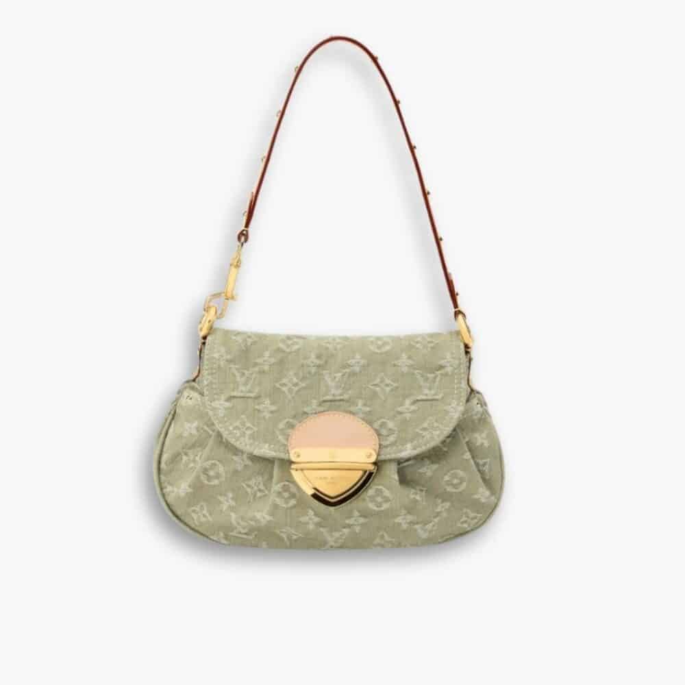 Louis Vuitton Sunset Khaki Denim 27cm M27210