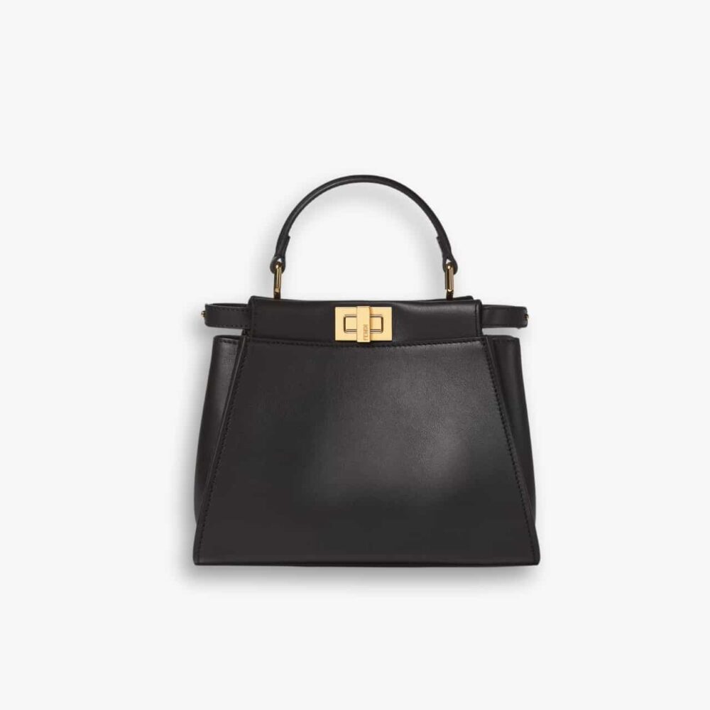 Fendi Peekaboo Iconic Bag Black 23cm