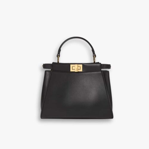 Fendi Peekaboo Iconic Bag Black 23cm