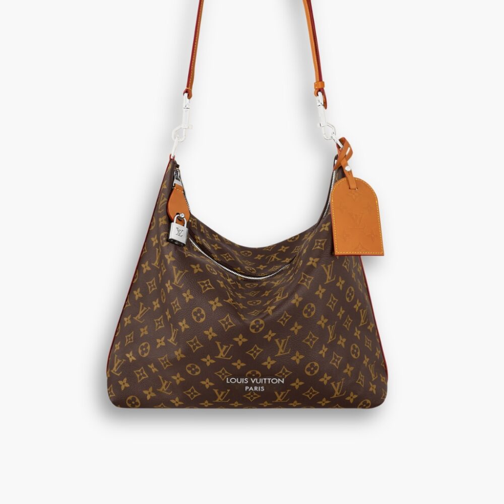 Louis Vuitton Vagabond Hobo Bag Brown 48Cm M28392