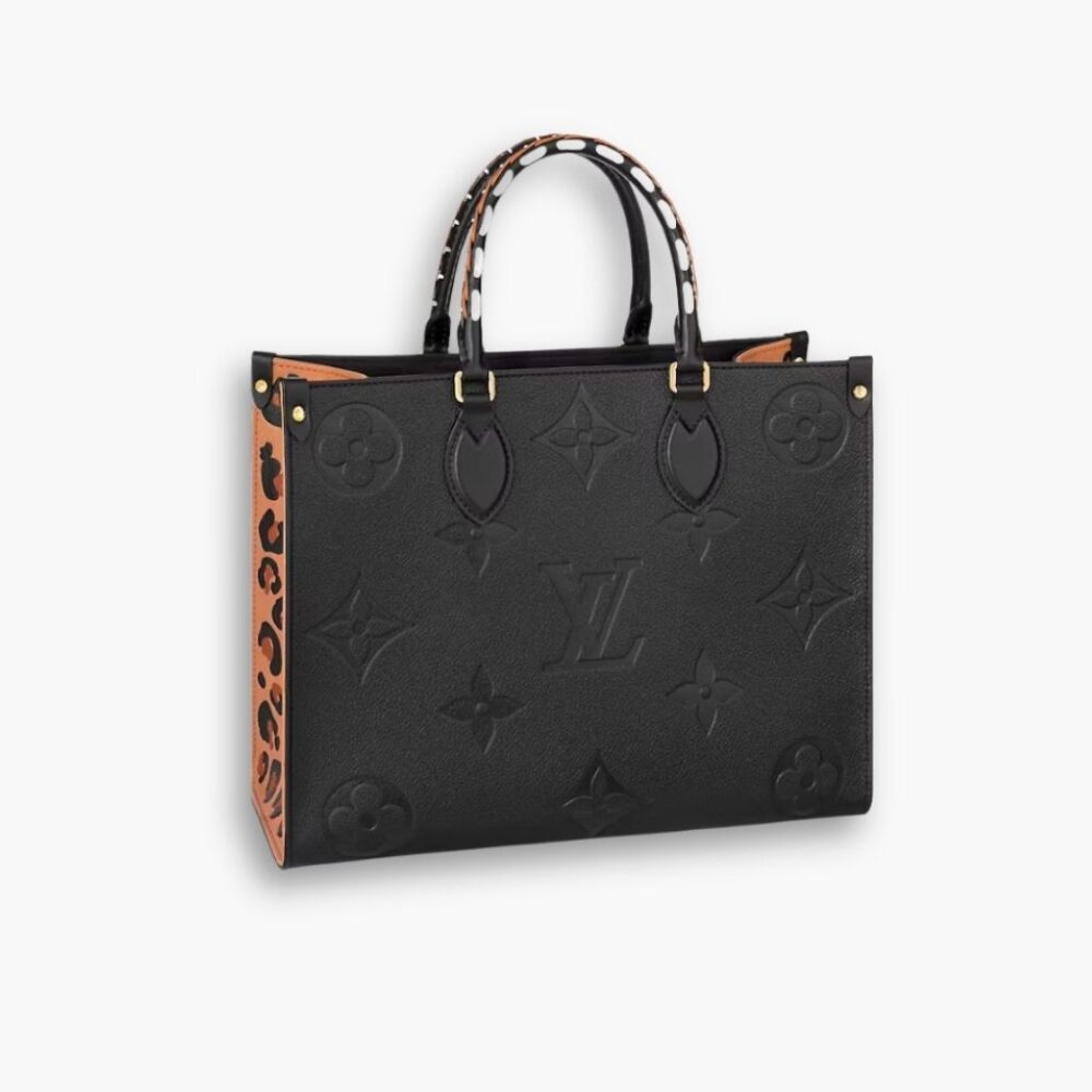 Louis Vuitton Onthego MM Wilde At Heart Black 35Cm M58522