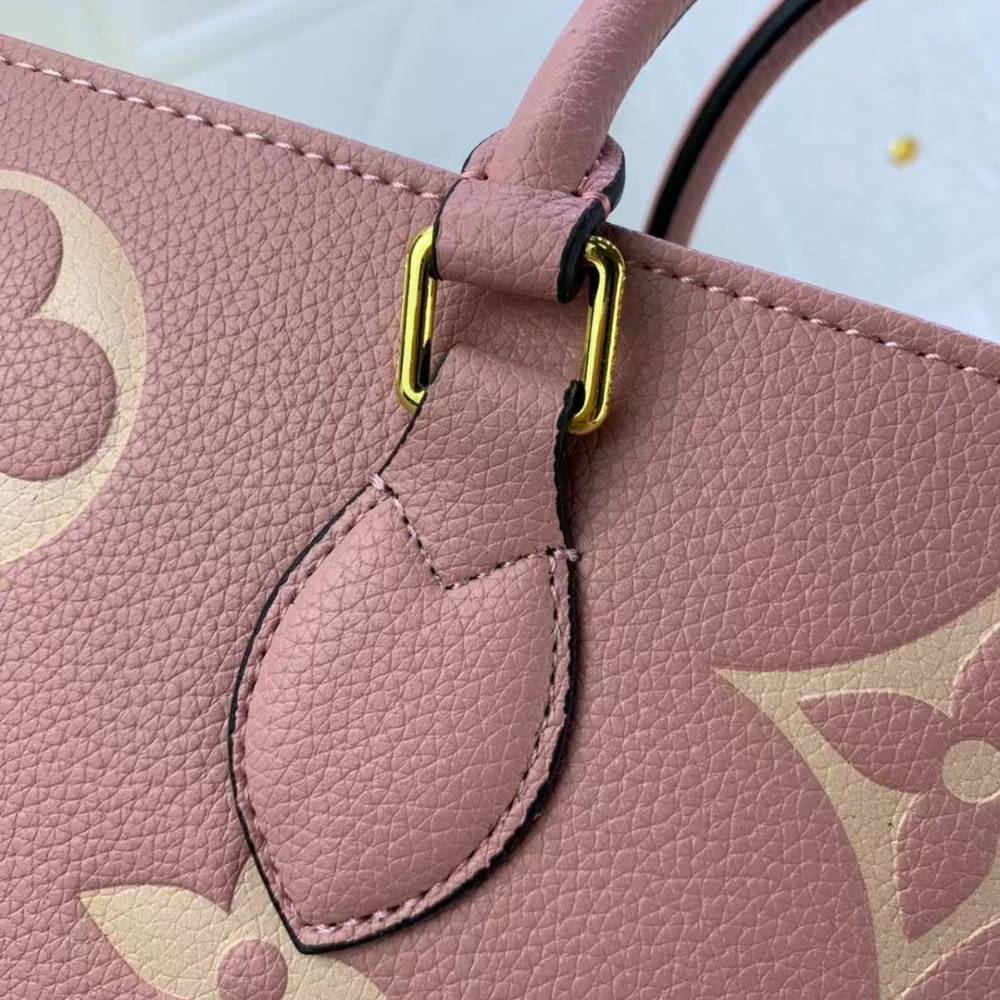 Louis Vuitton Onthego MM Monogram Empreinte Trianon Pink 35cm M46286 - Image 8