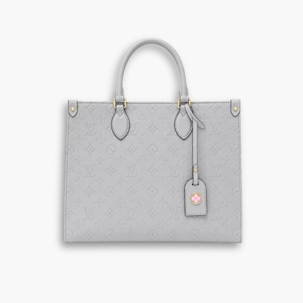 Louis Vuitton Onthego MM Monogram Empreinte Grey 35Cm