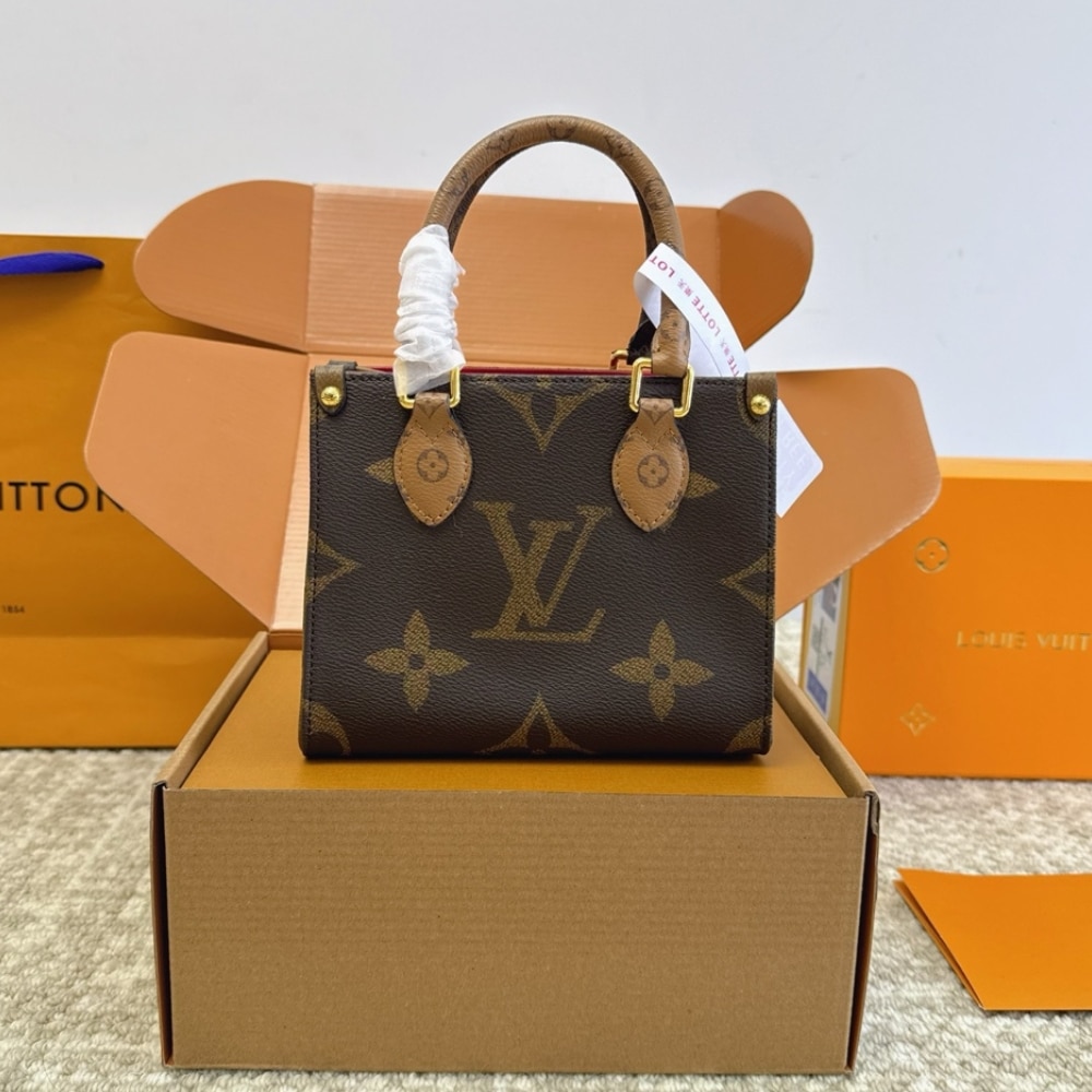 Louis Vuitton Onthego BB Bag Brown 18Cm M46839 - Image 2