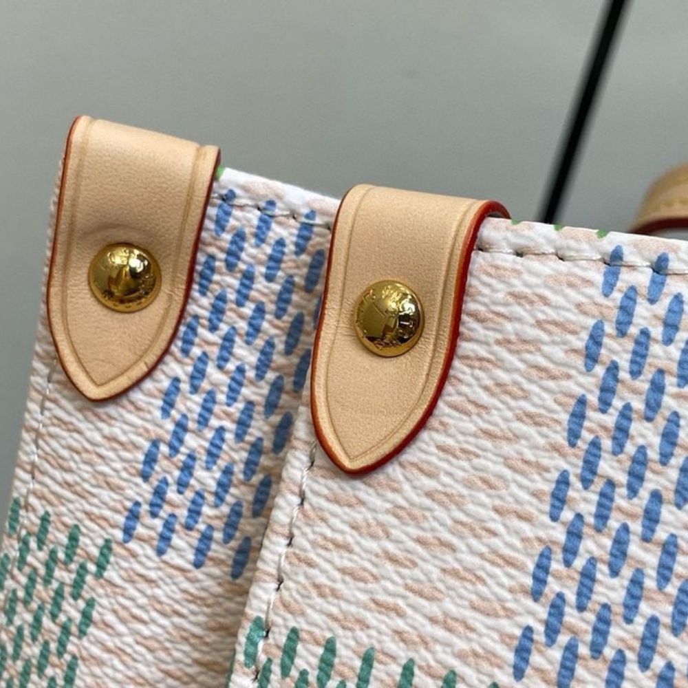 Louis Vuitton Onthego Mm Damier Canvas Pistachio 35Cm N40518 - Image 10
