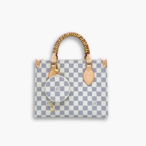 Louis Vuitton Onthego PM Damier Azur Banana 25Cm
