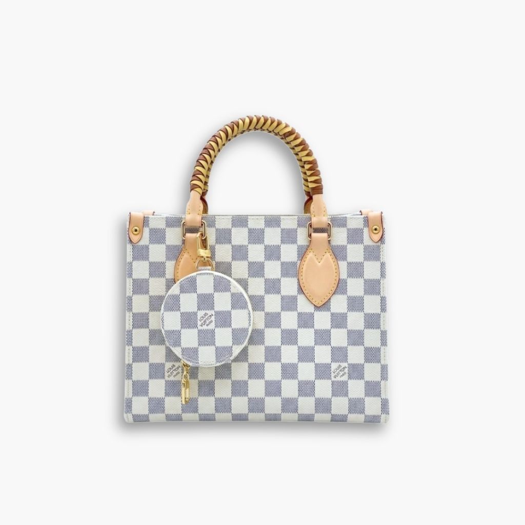 Louis Vuitton Onthego PM Damier Azur Banana 25Cm