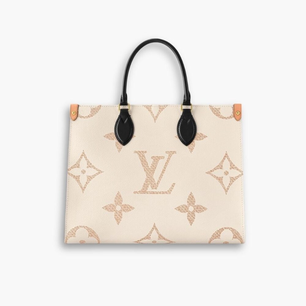 Louis Vuitton Onthego Mm Monogram Canvas Dune 35Cm M46912
