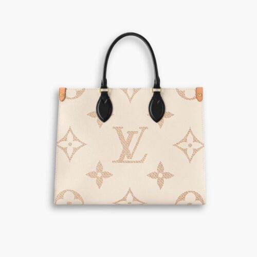 Louis Vuitton Onthego Mm Monogram Canvas Dune 35Cm M46912