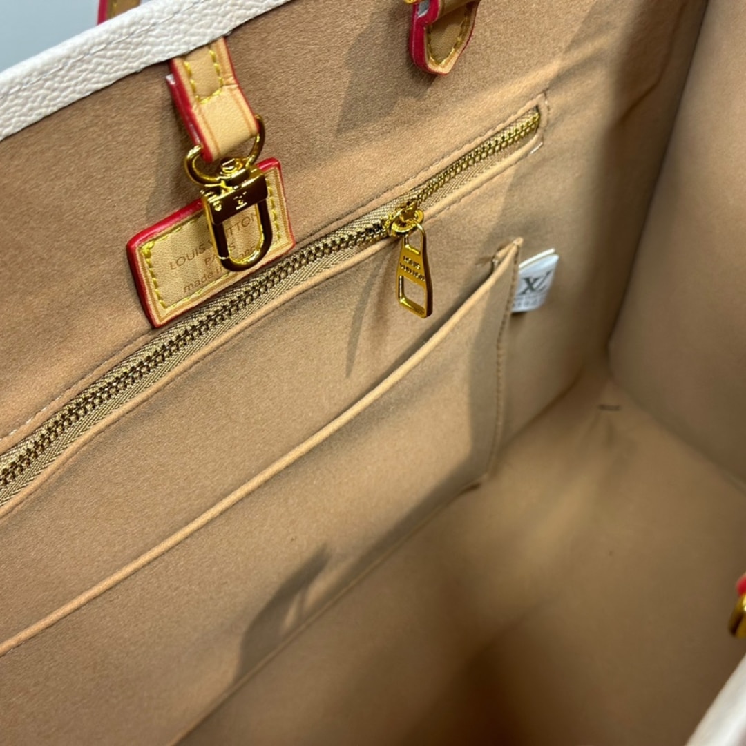 Louis Vuitton Onthego Mm Monogram Canvas Dune 35Cm M46912 - Image 8