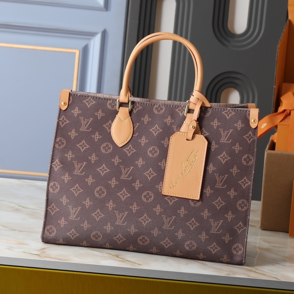 Louis Vuitton Onthego MM Monogram Origine Ebène 35Cm - Image 2