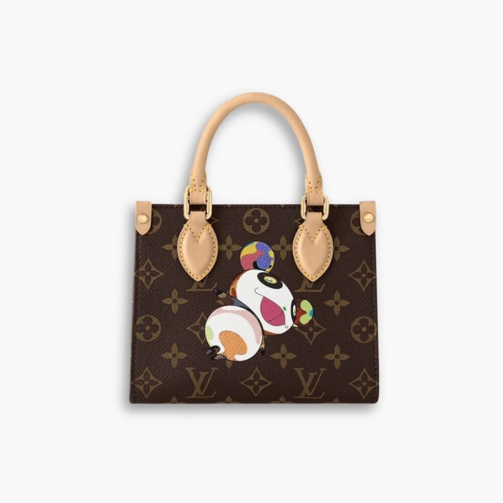 Louis Vuitton X Takashi Murakami Onthego BB Monogram Canvas Brown 18Cm M13668