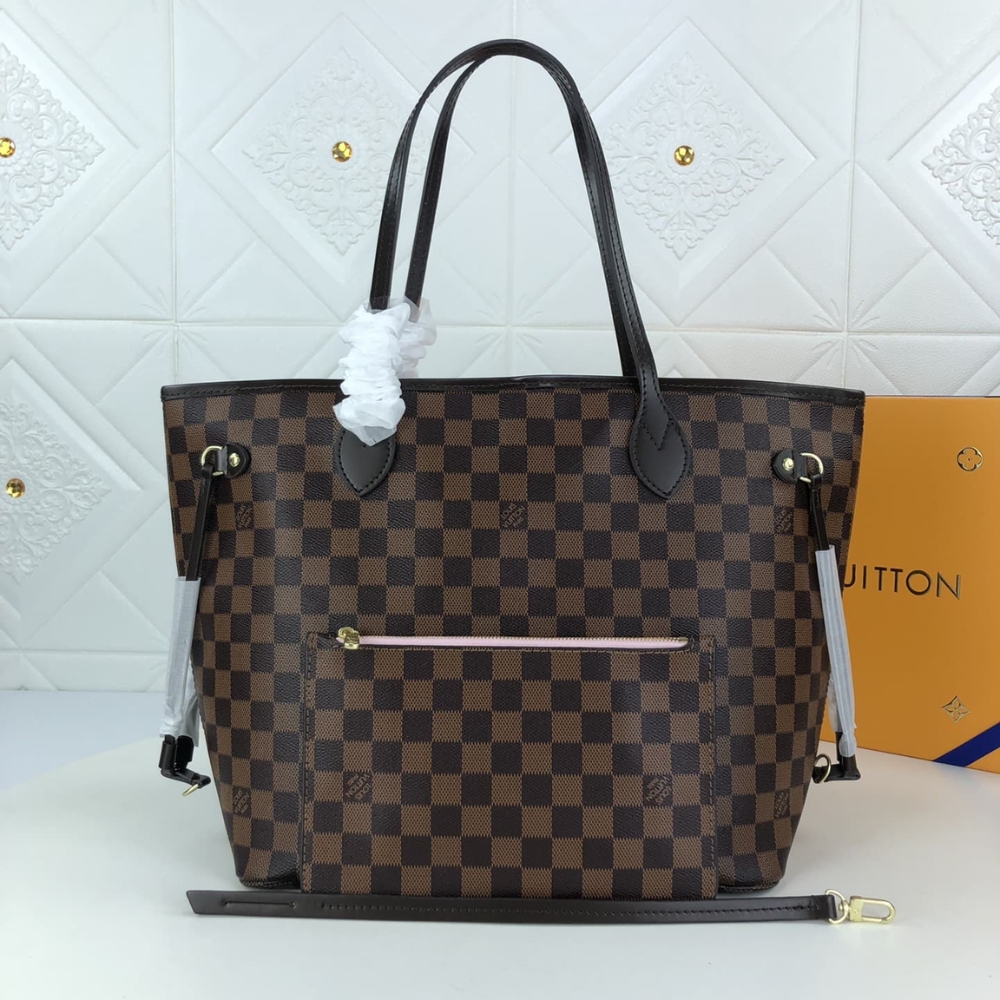 Louis Vuitton Neverfull GM Damier Ebene Light Pink 39Cm N41357 - Image 2