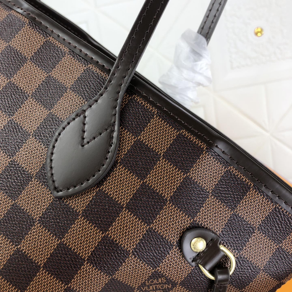 Louis Vuitton Neverfull GM Damier Ebene Light Pink 39Cm N41357 - Image 8