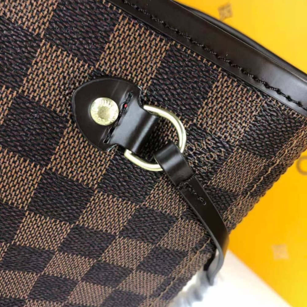 Louis Vuitton Neverfull PM Damier Ebene Cerise Red 29Cm N41359 - Image 5