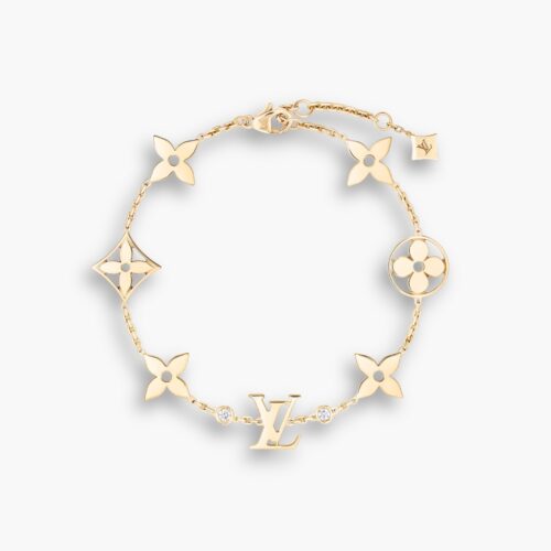 Louis Vuitton Idylle Blossom Monogram Bracelet Yellow Gold Q95588