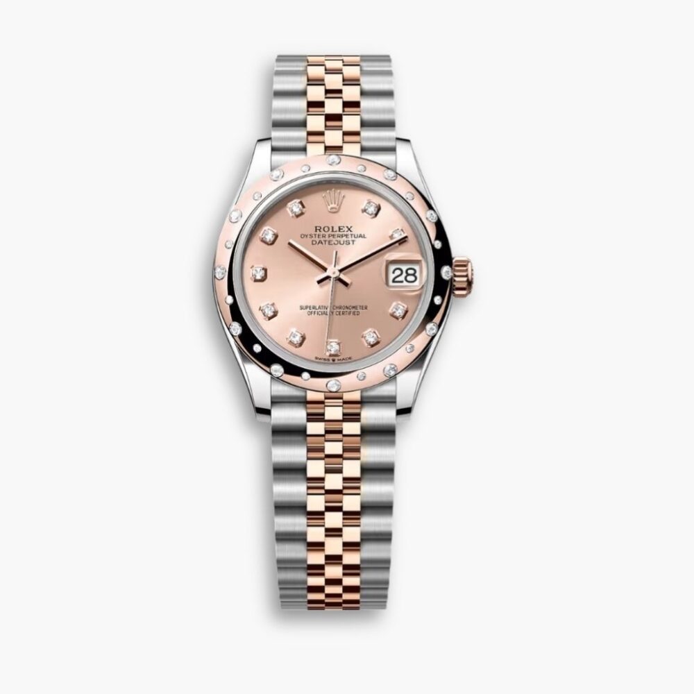 Rolex Datejust 31 Oyster Oystersteel Everose Gold And Chocolate 31Mm 278341RBR