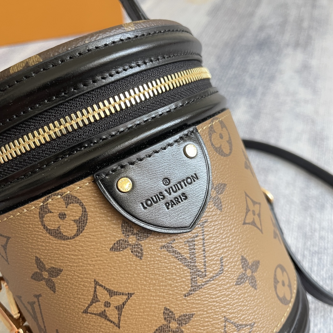 Mirror Quality - Louis Vuitton Monogram Cannes Bag Brown 17Cm M43986 - Image 6