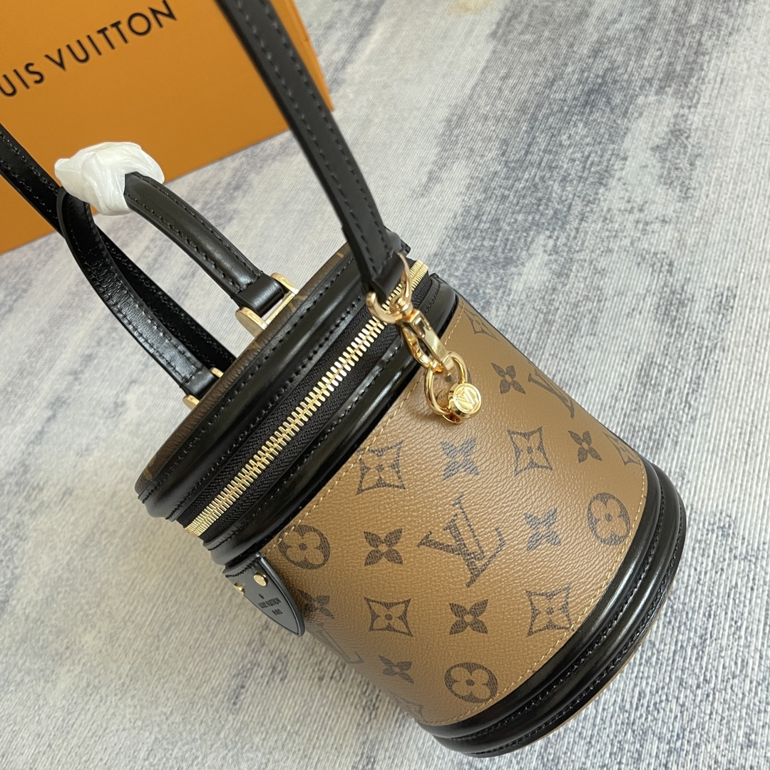 Mirror Quality - Louis Vuitton Monogram Cannes Bag Brown 17Cm M43986 - Image 3