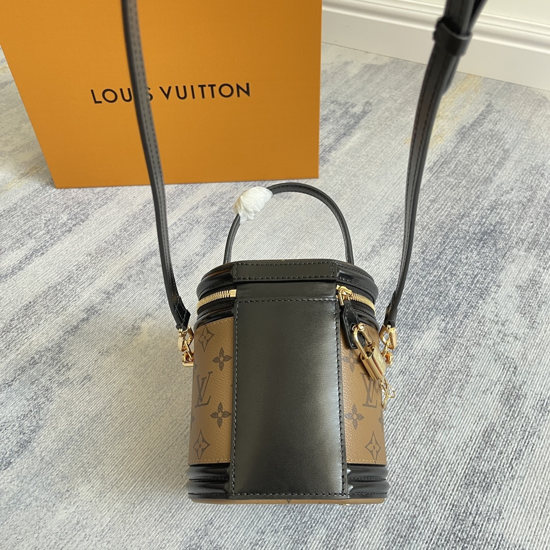 Mirror Quality - Louis Vuitton Monogram Cannes Bag Brown 17Cm M43986 - Image 4
